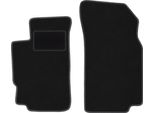 Wielganizator Tappetini Auto Velours Anteriori Adatto Per Peugeot 406 (1995-2004, Coupé) Neri, Set 2 Pz, Con Fissaggi