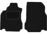 Wielganizator Tappetini Auto Velours Anteriori Adatto Per Nissan Cube Z12 (2008-2011, Keicar) Neri, Set 2 Pz, Con Fissaggi