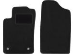 Wielganizator Tappetini Auto Velours Anteriori Adatto Per Peugeot 405 (1987-1996, Berlina, Kombi, Station Wagon) Neri, Set 2 Pz, Con Fissaggi