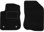 Wielganizator Tappetini Auto Velours Anteriori Adatto Per Peugeot 2008 I (2013-2019, Crossover) Neri, Set 2 Pz, Con Fissaggi
