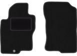 Wielganizator Tappetini Auto Velours Anteriori Adatto Per Nissan Pathfinder R51 (2005-, Suv) Neri, Set 2 Pz, Con Fissaggi