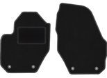 Wielganizator Tappetini Auto Velours Anteriori Adatto Per Volvo XC60 I (2008-2017, Crossover) Neri, Set 2 Pz, Con Fissaggi