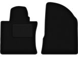 Wielganizator Tappetini Auto Velours Anteriori Adatto Per Ssangyong Korando Iv (2019-, Suv) Neri, Set 2 Pz, Con Fissaggi