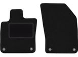 Wielganizator Tappetini Auto Velours Anteriori Adatto Per Volvo S60 Ii (2018-, Station Wagon, Berlina) Neri, Set 2 Pz, Con Fissaggi