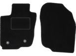 Wielganizator Tappetini Auto Velours Anteriori Adatto Per Toyota RAV4 Iii (2006-2013, Suv) Neri, Set 2 Pz, Con Fissaggi