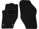 Wielganizator Tappetini Auto Velours Anteriori Adatto Per Peugeot 308 Cc (2007-2013, Cabriolet) Neri, Set 2 Pz, Con Fissaggi