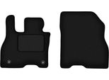 Wielganizator Tappetini Auto Velours Anteriori Adatto Per Nissan Leaf Ii (2017-, Hatchback) Neri, Set 2 Pz, Con Fissaggi