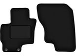Wielganizator Tappetini Auto Velours Anteriori Adatto Per Mitsubishi Outlander Iii Phev (2012-, Suv) Neri, Set 2 Pz, Con Fissaggi