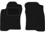 Wielganizator Tappetini Auto Velours Anteriori Adatto Per Toyota Land Cruiser J120 (2002-2009, 5 Porte) Neri, Set 2 Pz, Con Fissaggi