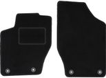 Wielganizator Tappetini Auto Velours Anteriori Adatto Per Peugeot 308 I (2007-2013, Hatchback, Station Wagon, Sw) Neri, Set 2 Pz, Con Fissaggi