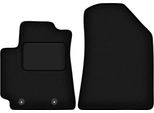 Wielganizator Tappetini Auto Velours Anteriori Adatto Per Hyundai I10 Iii (2019-, Hatchback) Neri, Set 2 Pz, Con Fissaggi