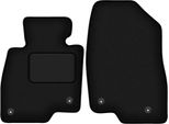 Wielganizator Tappetini Auto Velours Anteriori Adatto Per Mazda 6 Gj Iii (2012-, Station Wagon) Neri, Set 2 Pz, Con Fissaggi