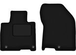 Wielganizator Tappetini Auto Velours Anteriori Adatto Per Hyundai Santafe Iv (2018-, Suv) Neri, Set 2 Pz, Con Fissaggi