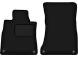 Wielganizator Tappetini Auto Velours Anteriori Adatto Per Mercedes S W222 (2013-, Coupé) Neri, Set 2 Pz, Con Fissaggi