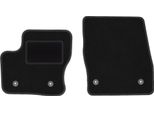 Wielganizator Tappetini Auto Velours Anteriori Adatto Per Ford Transit Connect Fl (2017-, Furgone) Neri, Set 2 Pz, Con Fissaggi
