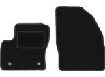 Wielganizator Tappetini Auto Velours Anteriori Adatto Per Ford Kuga MK1 (2011-2013, Suv) Neri, Set 2 Pz, Con Fissaggi