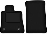 Wielganizator Tappetini Auto Velours Anteriori Adatto Per Chevrolet Camaro Vi (2015-2020, Coupé) Neri, Set 2 Pz, Con Fissaggi