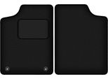Wielganizator Tappetini Auto Velours Anteriori Adatto Per Citroen Ax (1986-1998, Hatchback) Neri, Set 2 Pz, Con Fissaggi
