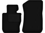 Wielganizator Tappetini Auto Velours Anteriori Adatto Per Bmw X1 E84 Xdrive (2004-2011, 0) Neri, Set 2 Pz, Con Fissaggi