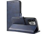 Magnete Caso Per Xiaomi Redmi Nota 12 5G / Poco X5 5G Flip Cover Portafoglio Stand Blu