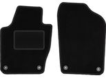 Wielganizator Tappetini Auto Velours Anteriori Adatto Per Skoda Fabia Iii (2014-, Hatchback, Station Wagon) Neri, Set 2 Pz, Con Fissaggi