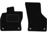 Wielganizator Tappetini Auto Velours Anteriori Adatto Per Volkswagen Golf Vii (2012-, Alltrack, Hatchback, Station Wagon, Variant) Neri, Set 2 Pz, Con Fissaggi