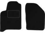Wielganizator Tappetini Auto Velours Anteriori Adatto Per Renault Scenic I (1996-2003, Minivan) Neri, Set 2 Pz, Con Fissaggi