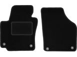 Wielganizator Tappetini Auto Velours Anteriori Adatto Per Volkswagen Golf Plus (2005-2014, Minivan) Neri, Set 2 Pz, Con Fissaggi