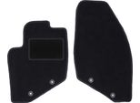 Wielganizator Tappetini Auto Velours Anteriori Adatto Per Volvo V70 Ii (2000-2007, Station Wagon) Neri, Set 2 Pz, Con Fissaggi