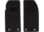 Wielganizator Tappetini Auto Velours Anteriori Adatto Per Peugeot 205 (1983-1998, Cabriolet) Neri, Set 2 Pz, Con Fissaggi