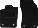 Wielganizator Tappetini Auto Velours Anteriori Adatto Per Audi A1 8X (2010-, Hatchback) Neri, Set 2 Pz, Con Fissaggi