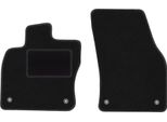 Wielganizator Tappetini Auto Velours Anteriori Adatto Per Audi Q2 (2016-, Crossover) Neri, Set 2 Pz, Con Fissaggi