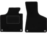 Wielganizator Tappetini Auto Velours Anteriori Adatto Per Audi A3 8P (2003-2011, Hatchback, Sportback, Cabriolet) Neri, Set 2 Pz, Con Fissaggi