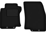 Wielganizator Tappetini Auto Velours Anteriori Adatto Per Nissan X-Trail Iii T32 Fl (2017-2021, 7 Persone) Neri, Set 2 Pz, Con Fissaggi