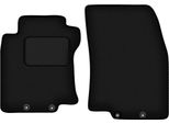 Wielganizator Tappetini Auto Velours Anteriori Adatto Per Nissan X-Trail Iii T32 (2014-2017, 7 Persone) Neri, Set 2 Pz, Con Fissaggi