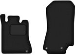 Wielganizator Tappetini Auto Velours Anteriori Adatto Per Mercedes Sl R129 (1989-2001, 500 Sl) Neri, Set 2 Pz, Con Fissaggi