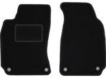 Wielganizator Tappetini Auto Velours Anteriori Adatto Per Volkswagen Passat B5 Fl (2000-2005, Berlina, Station Wagon, Variant) Neri, Set 2 Pz, Con Fissaggi