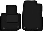 Wielganizator Tappetini Auto Velours Anteriori Adatto Per Mazda MX-30 (2020-, Crossover) Neri, Set 2 Pz, Con Fissaggi