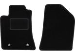 Wielganizator Tappetini Auto Velours Anteriori Adatto Per Toyota Avensis Ii T25 (2003-2009, Station Wagon, Liftback, Berlina) Neri, Set 2 Pz, Con Fissaggi