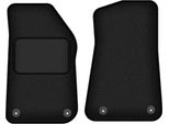 Wielganizator Tappetini Auto Velours Anteriori Adatto Per Jeep Wrangler Jl (2018-2023, 5 Porte) Neri, Set 2 Pz, Con Fissaggi