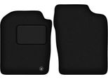 Wielganizator Tappetini Auto Velours Anteriori Adatto Per Daihatsu Cuore Vii L276 (2007-, Hatchback) Neri, Set 2 Pz, Con Fissaggi