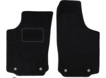 Wielganizator Tappetini Auto Velours Anteriori Adatto Per Opel Tigra B (2003-2008, Twintop, Cabrio) Neri, Set 2 Pz, Con Fissaggi