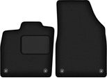 Wielganizator Tappetini Auto Velours Anteriori Adatto Per Audi Q4 (2021-2022, E-Tron) Neri, Set 2 Pz, Con Fissaggi