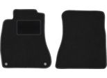 Wielganizator Tappetini Auto Velours Anteriori Adatto Per Lexus Is Ii (2005-2013, Berlina) Neri, Set 2 Pz, Con Fissaggi