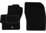 Wielganizator Tappetini Auto Velours Anteriori Adatto Per Mazda 3 I Bk (2003-2009, Hatchback) Neri, Set 2 Pz, Con Fissaggi