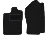 Wielganizator Tappetini Auto Velours Anteriori Adatto Per Opel Vectra A (1988-1995, Berlina, Liftback, Hatchback) Neri, Set 2 Pz, Con Fissaggi