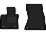 Wielganizator Tappetini Auto Velours Anteriori Adatto Per Bmw X6 F16 (2014-2020, Suv) Neri, Set 2 Pz, Con Fissaggi
