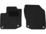 Wielganizator Tappetini Auto Velours Anteriori Adatto Per Honda Civic Ix (2012-, Hatchback) Neri, Set 2 Pz, Con Fissaggi