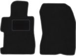 Wielganizator Tappetini Auto Velours Anteriori Adatto Per Honda Civic Viii 4D (2006-2011, Berlina) Neri, Set 2 Pz, Con Fissaggi