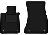 Wielganizator Tappetini Auto Velours Anteriori Adatto Per Bmw 7 G12 (2015-, Berlina Lunga) Neri, Set 2 Pz, Con Fissaggi